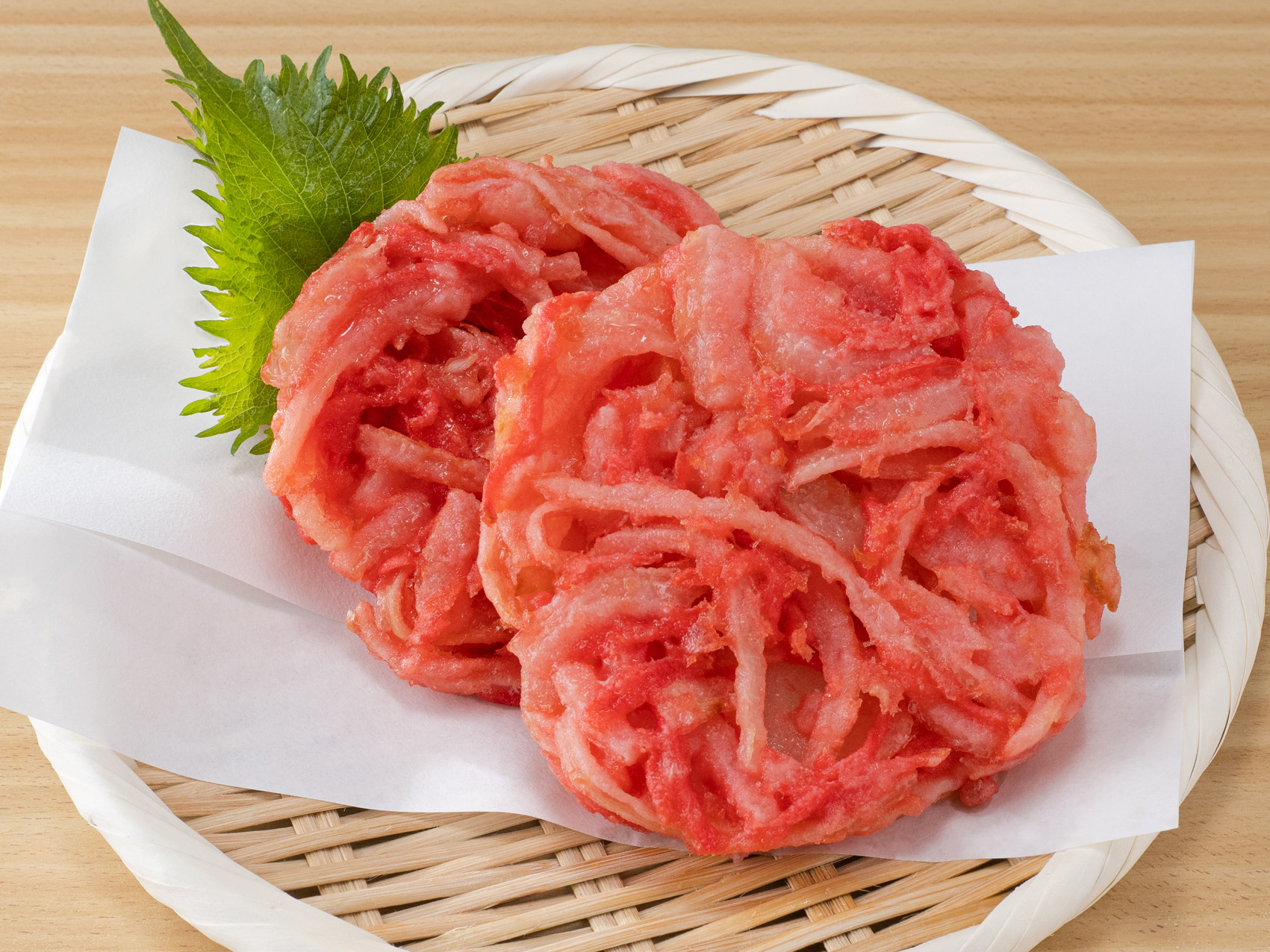 紅生姜かき揚げ